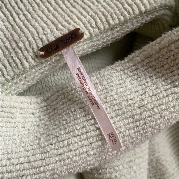 Free People Ottoman tunic sweater dress XS - Picture 3 of 4